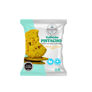 Galletón Avena pistacho 30g Ecovida
