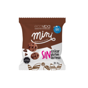 Galletas mini choco chips (Sin Gluten) 30g Ecovida
