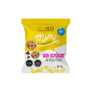 Galletas mini chips chocolate 30g Ecovida