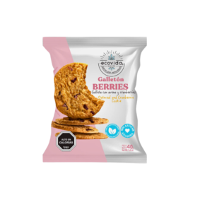 Galletón Avena Berries 40g Ecovida
