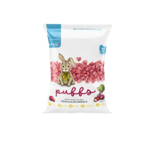 Puffs Frutilla Betarraga 10g Kuna Foods