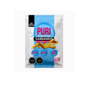 Puri Crunchy de garbanzos y maní 25g Purisnacks
