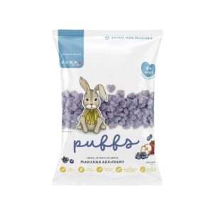Puffs Manzana Arándanos 10g Kuna Foods