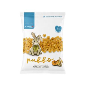 Puffs Plátano Zapallo 10g Kuna Foods