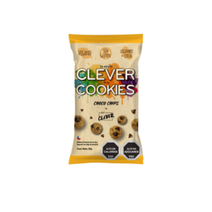 Galletas Clever cookies mini Choco Chips 30g
