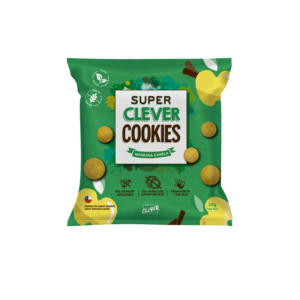 Galletas Super Clever cookies mini Manzana Canela 30g