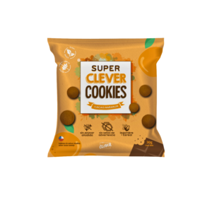 Galletas Super Clever cookies mini Cacao Naranja 30g