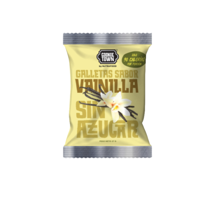 Galletas sabor vainilla 27g Cookie Town