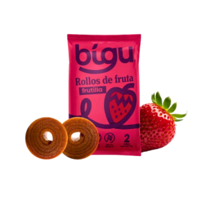 Rollitos de fruta Frutilla 25g Bigu