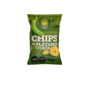 Chips de plátano verde 80g Kumuya