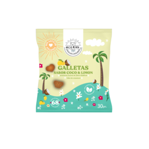 Galletas Ecokids coco limón 30g