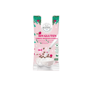 Cereal Ecokids Manzana Canela 18grs