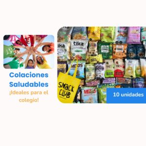 Pack de 10 Colaciones Saludables | Snacks Dulces y Salados