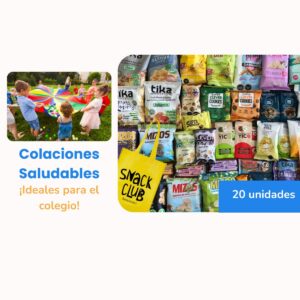 Pack Colaciones Saludables 20 Unidades | Mix de Snacks Nutritivos
