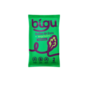 Rollitos de fruta Espinaca 25g Bigu