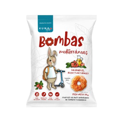 Bombas mediterráneas 20g Kuna Foods