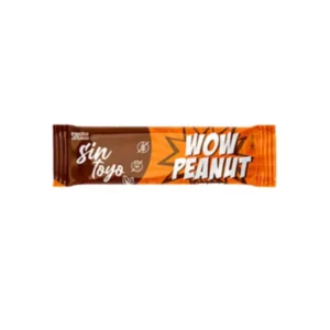 Barrita wow peanut maní- chocolate 40g Sin Toyo