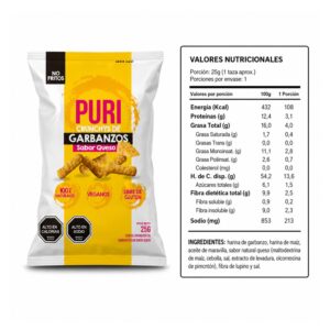 Crunchy queso Puri