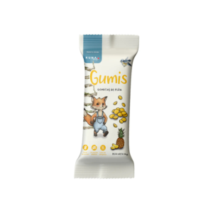 Gomitas Saludables Sin Azúcar – Piña – 16 gr Kuna Foods