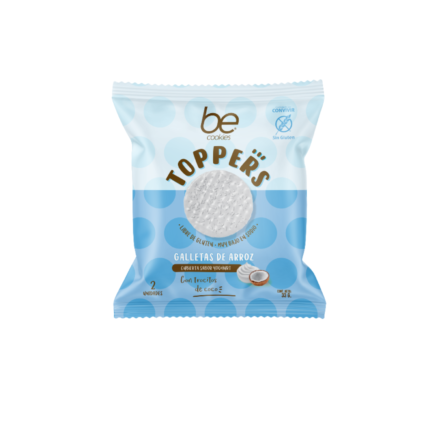 Toppers yogurt con trocitos de coco 33g Be Cookies