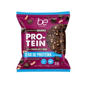 Galletón Protein Chocolate Maní 42g Be Cookies