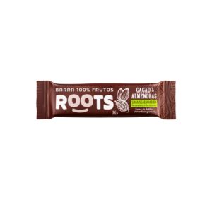 Barrita sabor Cacao y Almendras 30g Roots