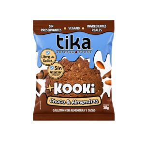Galletón Choco & Almendras 30g Tika Kooki