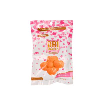 Galleta Corazón Vainilla 40g Brisnacks