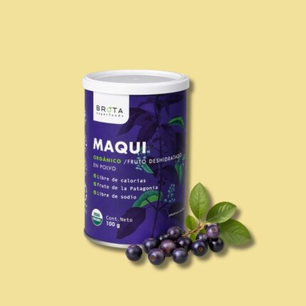 Maqui orgánico en polvo Brota - Antioxidantes naturales