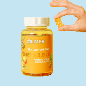 Omega 3, 6 y 9 Oliver Kids – Gomitas para niños