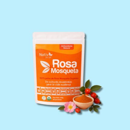 Rosa Mosqueta en polvo Nativ For Life - Patagonia chilena