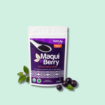 Maqui en polvo Nativ For Life - Superfruta chilena