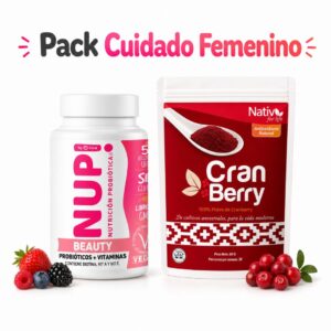 Pack Cuidado Femenino – Probióticos Beauty + cranberry