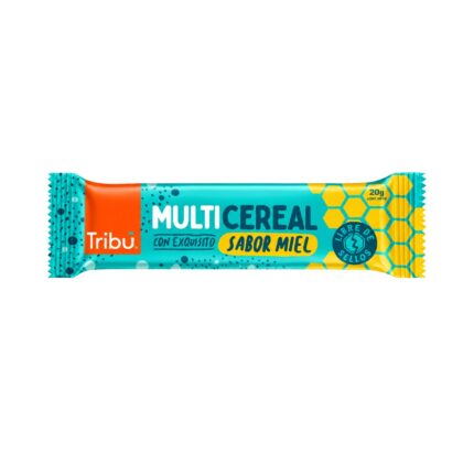 Barra cereal Miel 20g Tribu Food